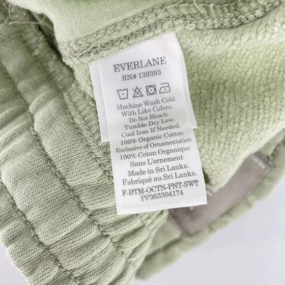 Everlane The Track Jogger Sweatpants in Pale Green Size Large NWOT - Picture 8 of 8